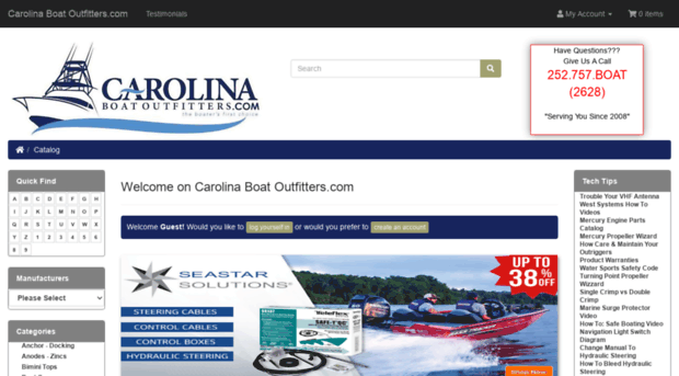 carolinaboatoutfitters.com