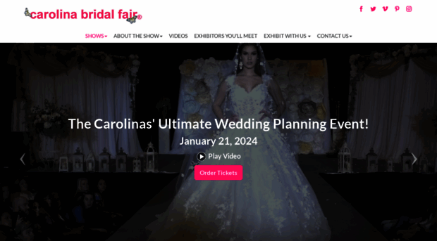 carolinabridalfair.com