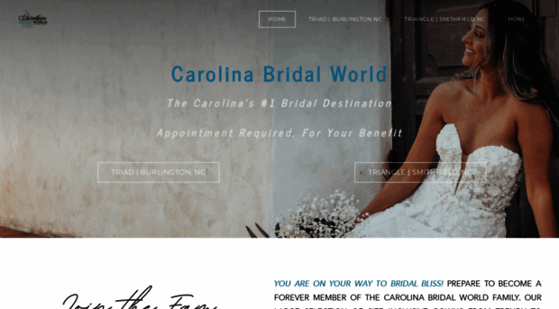 carolinabridalworld.com