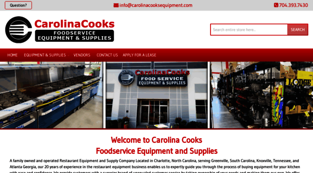 carolinacooksequipment.com