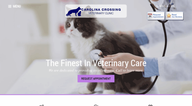 carolinacrossingvet.com