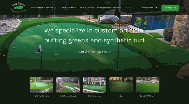 carolinacustomputtinggreens.com