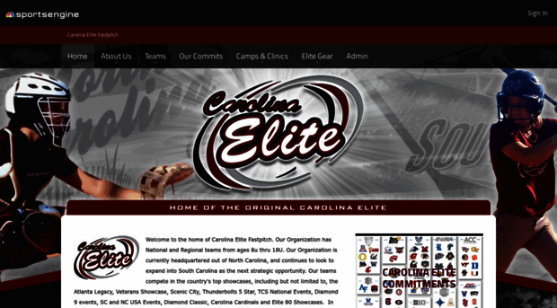 carolinaelitefastpitch.org