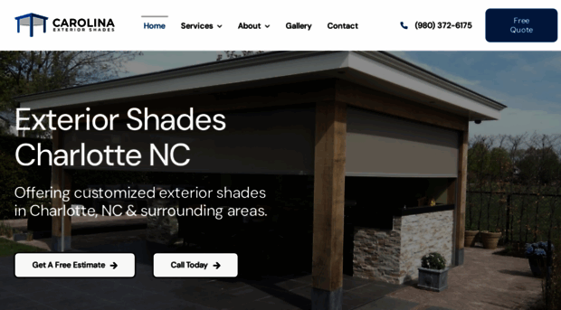 carolinaexteriorshades.com