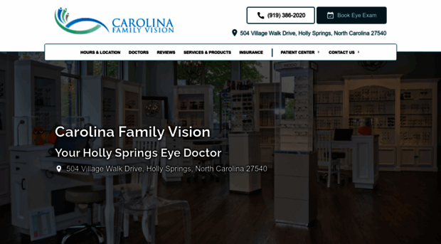 carolinafamilyvision.com