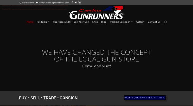 carolinagunrunners.com