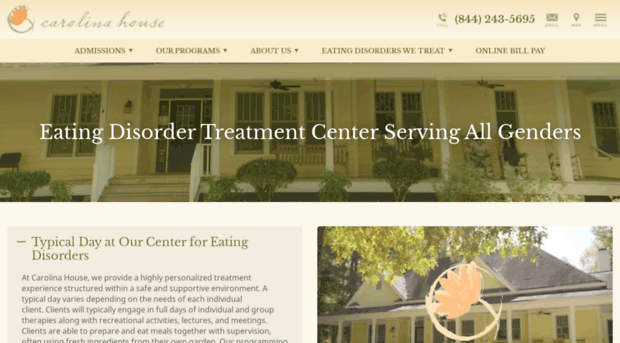 carolinahouse.crchealth.com