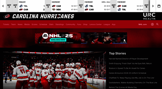 carolinahurricanes.com