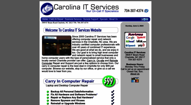 carolinaitservices.com