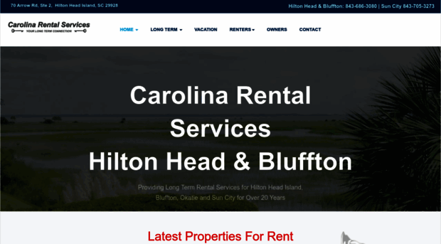 carolinalongtermrentals.com