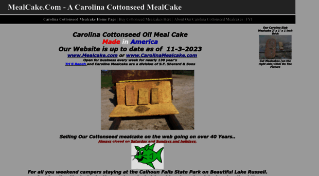 carolinamealcake.com