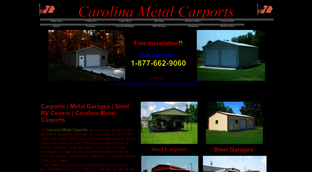 carolinametalcarports.com