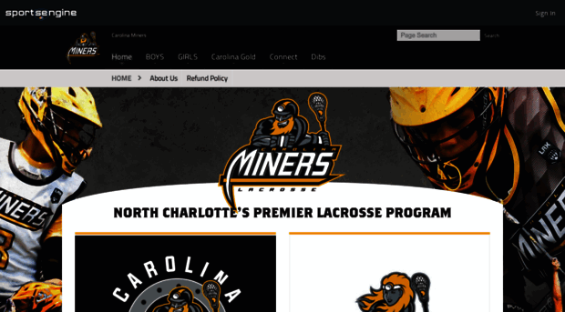 carolinaminers.com