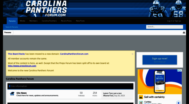 carolinapanthersforum.com