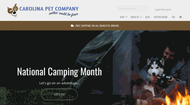 carolinapetcompany.com