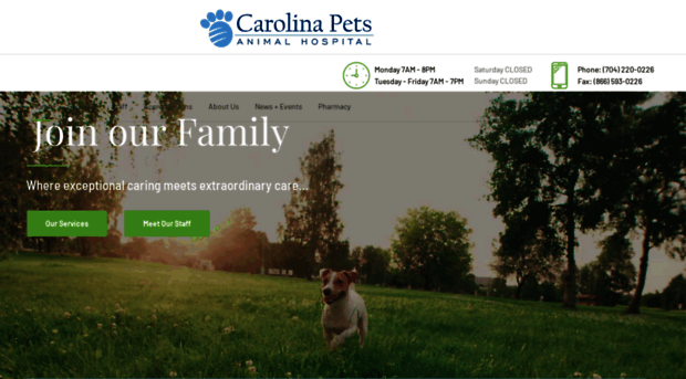 carolinapetsanimalhospital.com