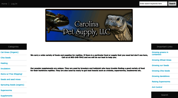 carolinapetsupply.com