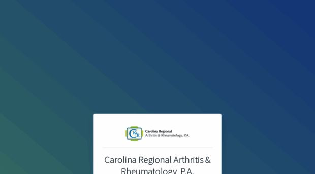 carolinaregionalarthritis.com