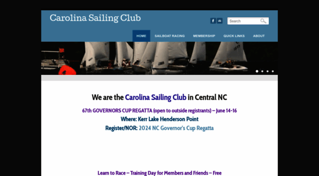 carolinasailingclub.org