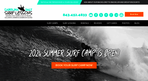 carolinasaltsurflessons.com