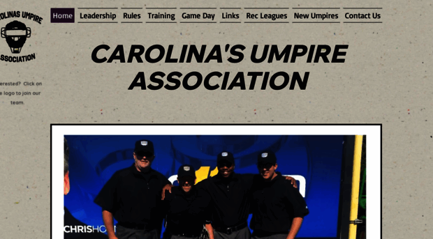 carolinasumpireassociation.com