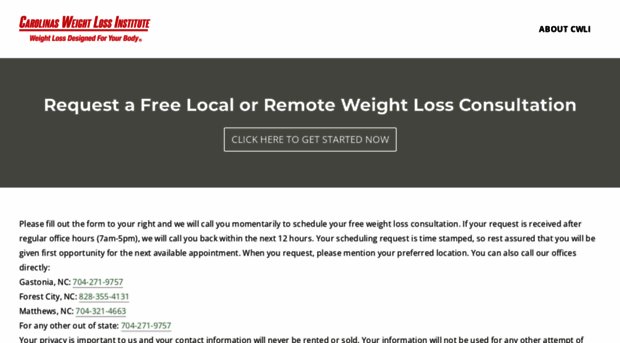 carolinasweightlossinstitute.net
