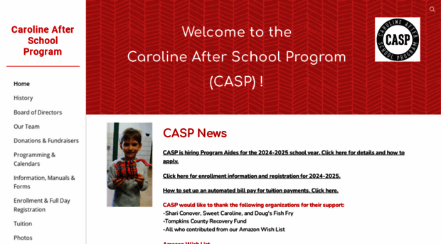 carolineafterschoolprogram.org