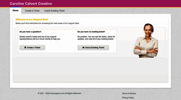 carolinecalvertcreative.rhinosupport.com