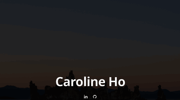 carolineho.me