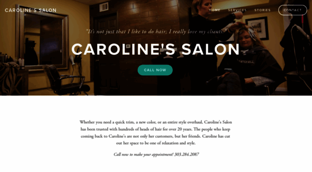carolines-salon.com