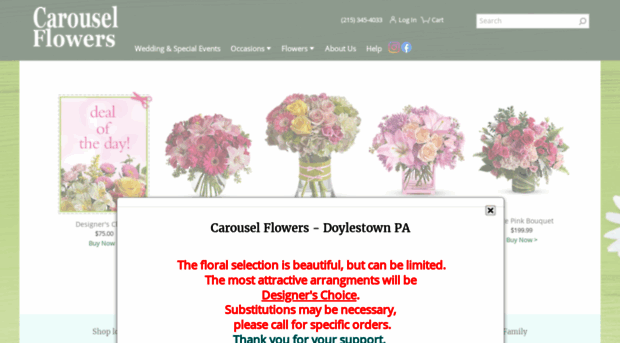 carouselflowersonline.com