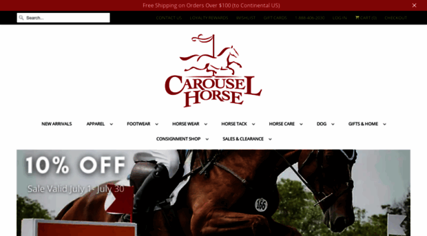 carouselhorsetack.com