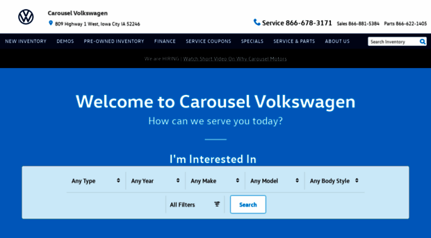 carouselmotorsvw.com