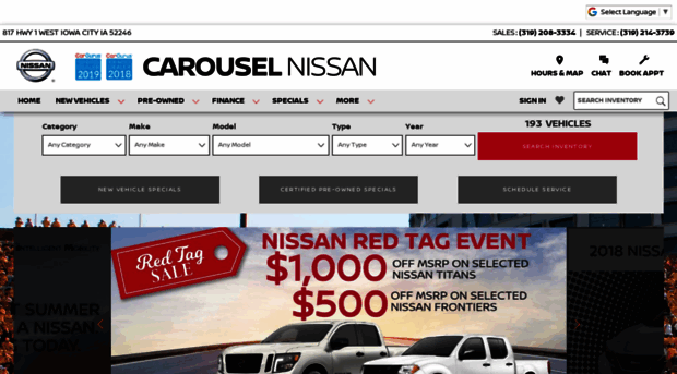 carouselnissan.com