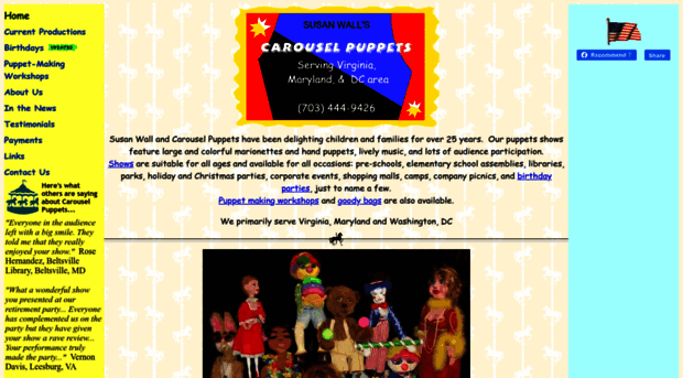 carouselpuppets.com