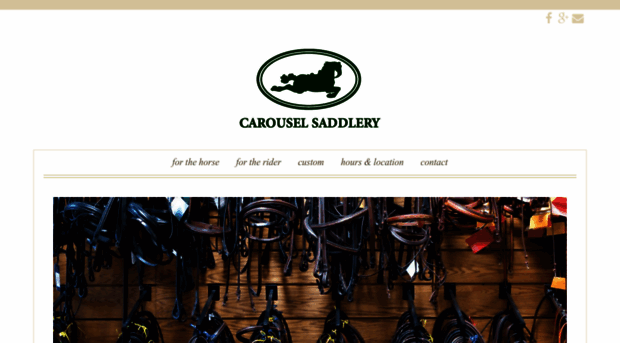 carouselsaddlery.com