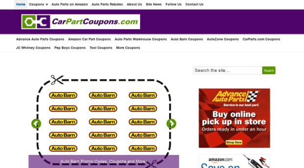 carpartcoupons.com