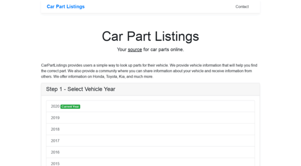 carpartlistings.com