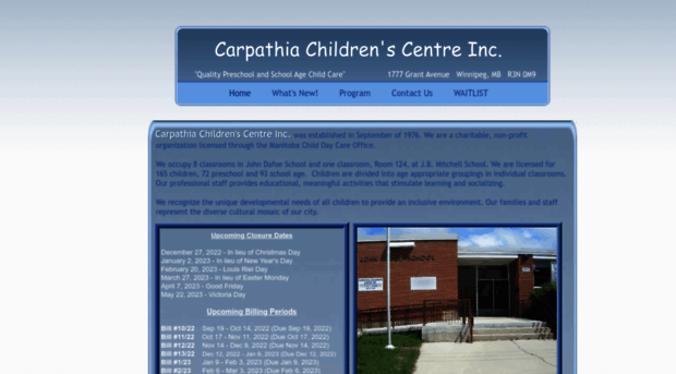 carpathiachildrenscentre.com