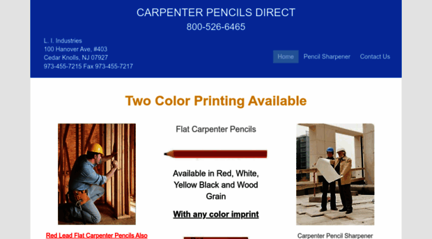 carpenterpencilsdirect.com