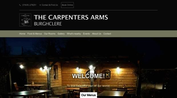 carpentersarms-burghclere.co.uk