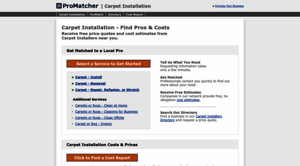 carpet-installers.promatcher.com