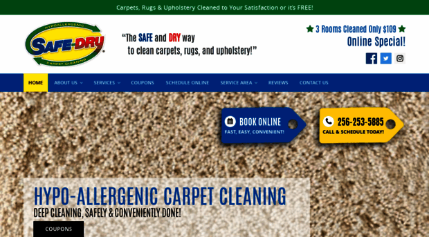 carpetcleanerhuntsville.com