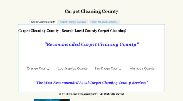 carpetcleaningcounty.com