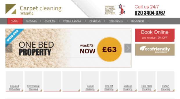 carpetcleaningwapping.co.uk