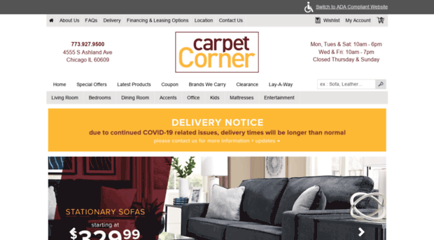 carpetcornerfurniture.com