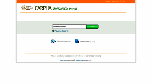 carphaevidenceportal.bvsalud.org