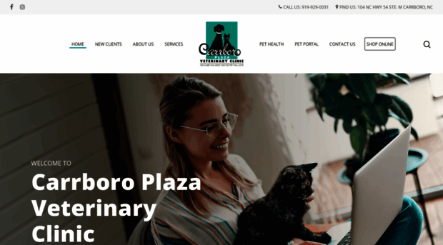 carrboroplazavet.com