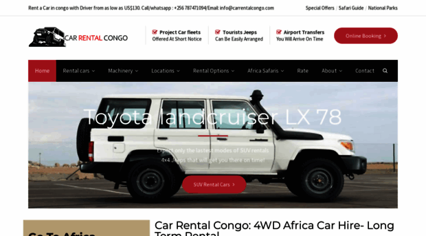 carrentalcongo.com