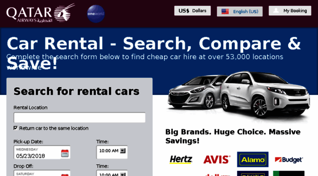 carrentals.qatarairways.com